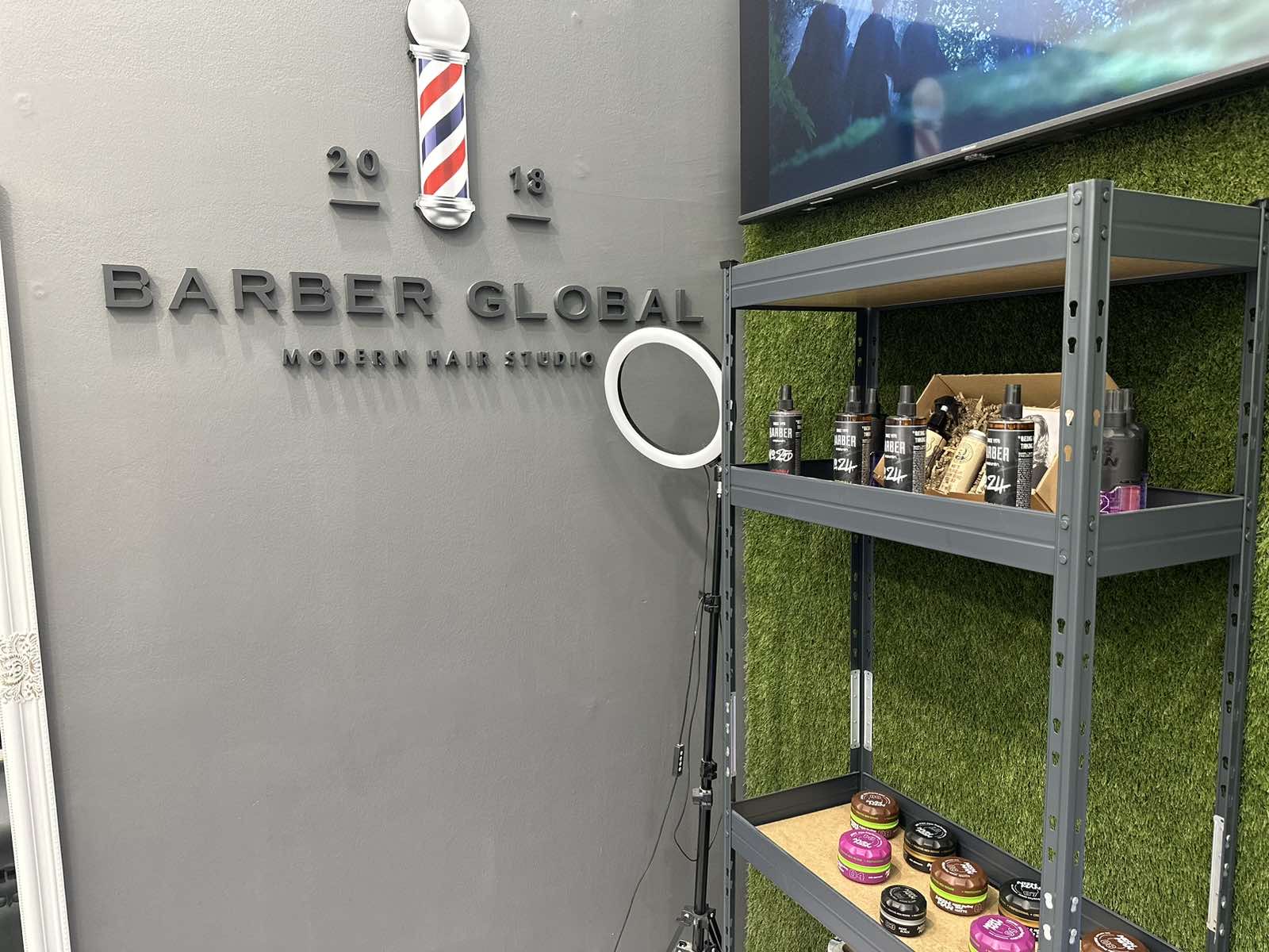 Barber Global Szeged szalon hangulata