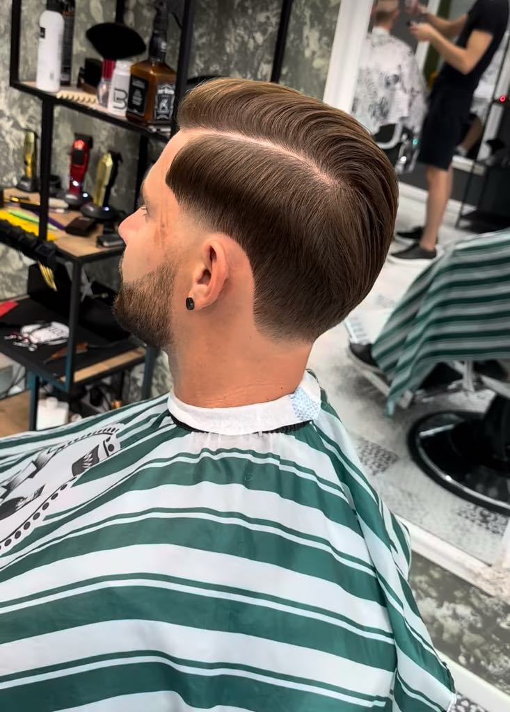 High fade férfi hajvágás - Barber Global Szeged